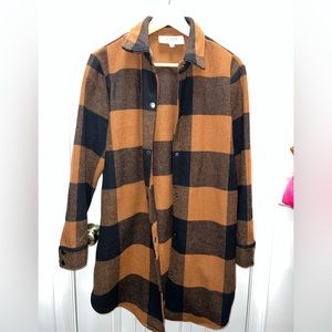 Anthropologie BB Dakota Sz M Shirt Jacket